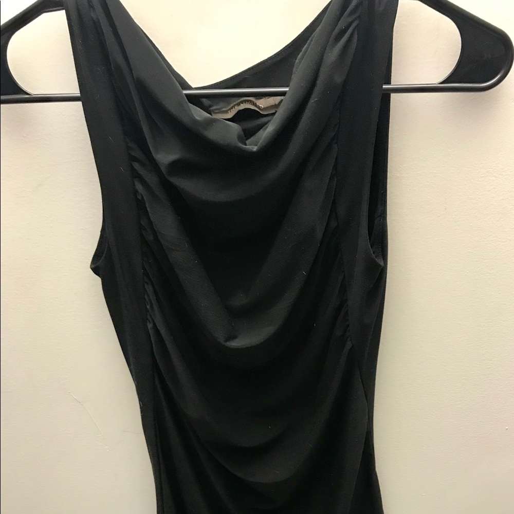 Black XS Limited Cowl neck sleeveless top